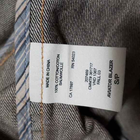 Vintage 1969 denim jacket - Picture 10 of 11